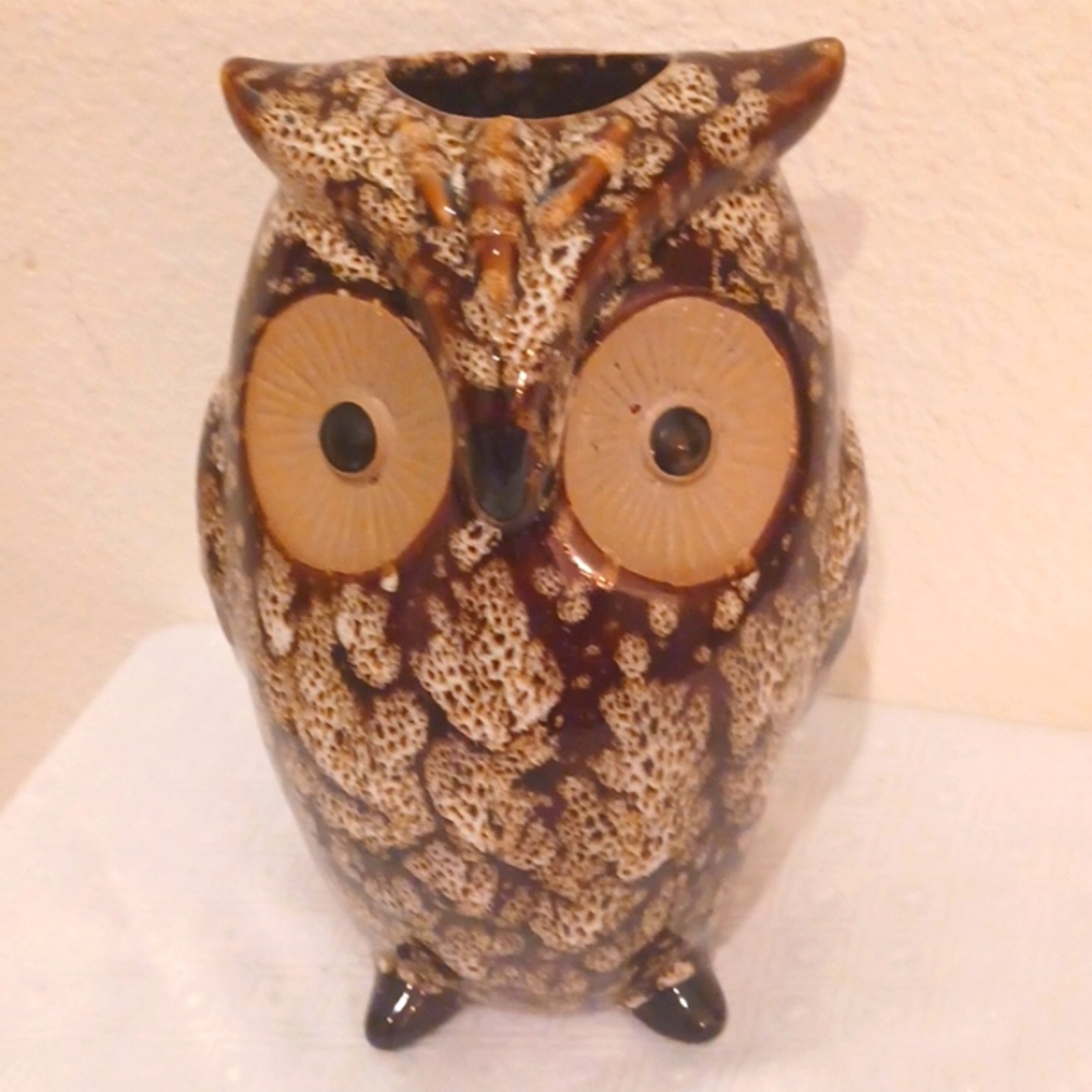 Ceramic owl vase Elegant Expressions